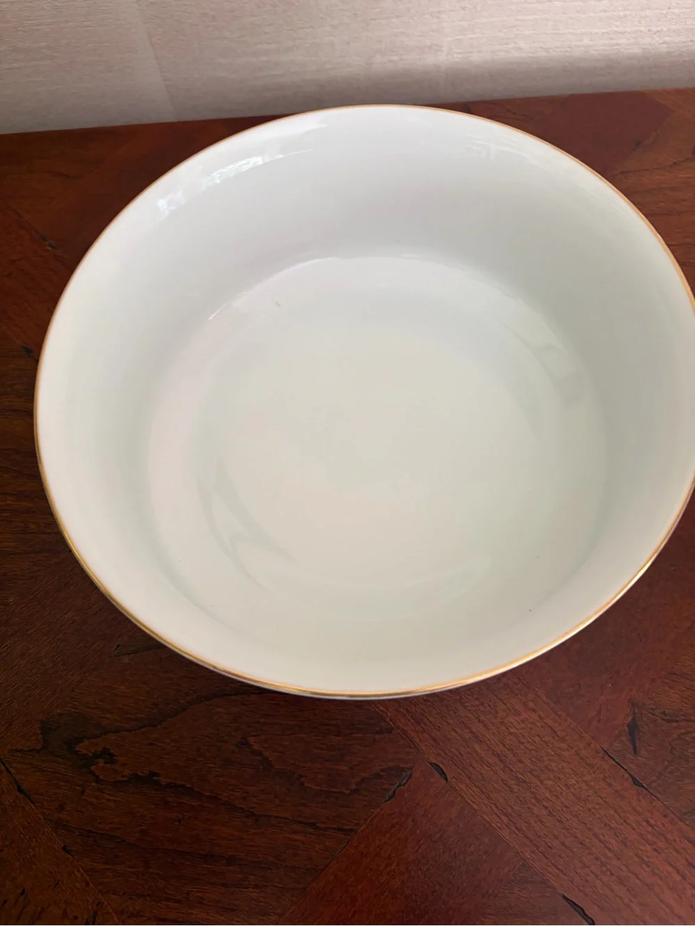 Vintage Johann Haviland Twilight Rose Round Vegetable Bowl, Bavaria Germany